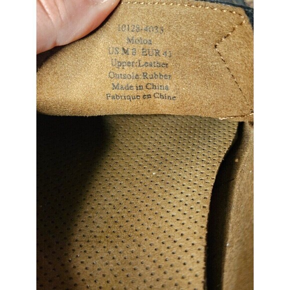 OluKai Moloā Men’s Leather Slip On Shoes Mens 8 main image 5